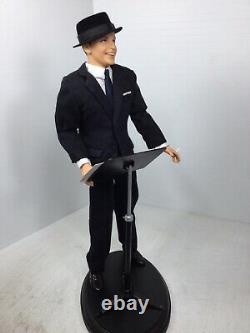 1/6 Scale Customized Frank Sinatra Figure + Stand Music & Cigarettes Rat Pack