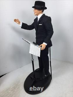 1/6 Scale Frank Sinatra Figure & Diorama Set Rat Pack Music & Display Stand