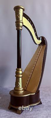 1/6 Scale Music Room Collection Harp Violins Trumpet Electric Guitar & Gramoph