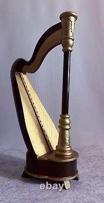 1/6 Scale Music Room Collection Harp Violins Trumpet Electric Guitar & Gramoph