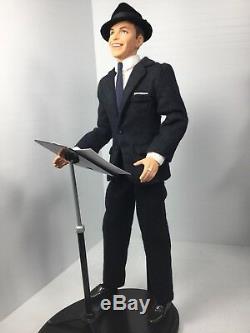 1/6 Th Scale Frank Sinatra Singing Display+music Stand Mattel Dragon Bbi DID 21