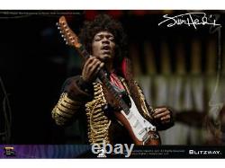 1/6 scale Blitzway Premium UMS JIMI HENDRIX, Guitar Action Figure BZW47917 NEW