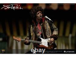 1/6 scale Blitzway Premium UMS JIMI HENDRIX, Guitar Action Figure BZW47917 NEW