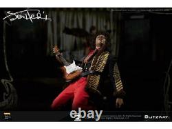 1/6 scale Blitzway Premium UMS JIMI HENDRIX, Guitar Action Figure BZW47917 NEW