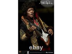 1/6 scale Blitzway Premium UMS JIMI HENDRIX, Guitar Action Figure BZW47917 NEW