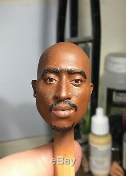 1/6 scale custom figure Tupac Shakur 2Pac Head & hands