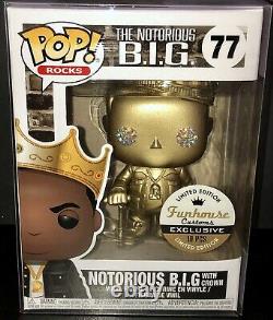 1 of 10 Diamond Notorious BIG funko POP 77 funhouse Rap HipHop Biggie Toy Figure