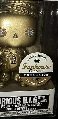 1 of 10 Diamond Notorious BIG funko POP 77 funhouse Rap HipHop Biggie Toy Figure