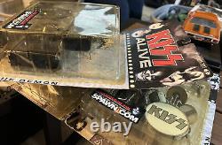 2000 KISS ALIVE McFarlane Toy Complete Set Ace Paul Gene & Peter Rare Vintage