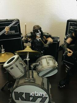 2000 McFarlane Kiss Alive Full Band Set of 4 Action Figures Plus all accessories