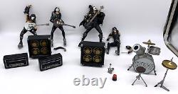 2000 McFarlane Kiss Alive! Series 4 Figures Set Lot Loose Action Figures
