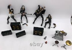 2000 McFarlane Kiss Alive! Series 4 Figures Set Lot Loose Action Figures