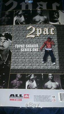 2001 All Entertainment Tupac Shakur Action Figure Doll Series 1