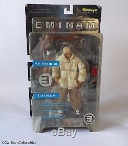 2001 Art Asylum Eminem'Big Box' Action Figure Rap Hip-Hop Music Memorabilia
