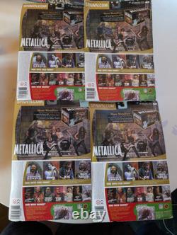 2001 McFarlane METALLICA HARVESTER OF SORROW Entire Set JAMES, KIRK, LARS, JASON