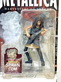 2001 McFarlane METALLICA HARVESTER OF SORROW Entire Set JAMES, KIRK, LARS, JASON