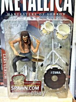 2001 McFarlane METALLICA HARVESTER OF SORROW Entire Set JAMES, KIRK, LARS, JASON