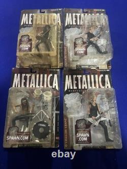 2001 McFarlane METALLICA Harvesters of Sorrow Set Of 4 James-Lars-Kirk-Jason