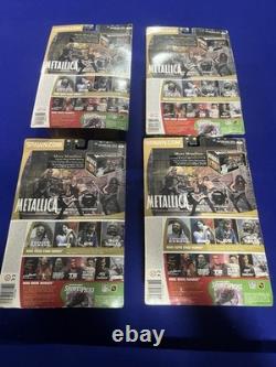 2001 McFarlane METALLICA Harvesters of Sorrow Set Of 4 James-Lars-Kirk-Jason