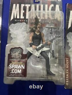 2001 McFarlane METALLICA Harvesters of Sorrow Set Of 4 James-Lars-Kirk-Jason