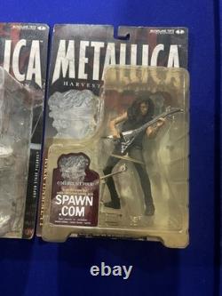 2001 McFarlane METALLICA Harvesters of Sorrow Set Of 4 James-Lars-Kirk-Jason