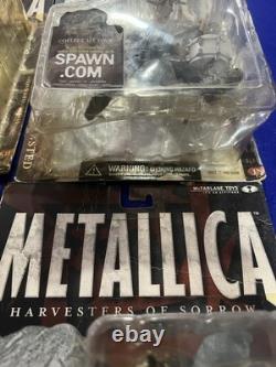 2001 McFarlane METALLICA Harvesters of Sorrow Set Of 4 James-Lars-Kirk-Jason