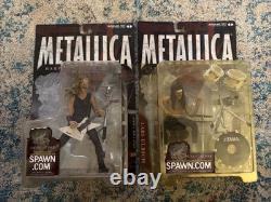 2001 McFarlane Spawn Metallica Harvesters of Sorrow complete 2 figures lot