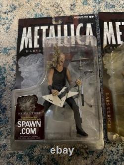 2001 McFarlane Spawn Metallica Harvesters of Sorrow complete 2 figures lot