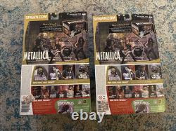 2001 McFarlane Spawn Metallica Harvesters of Sorrow complete 2 figures lot