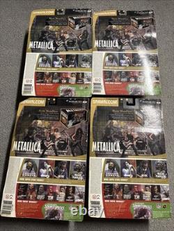 2001 McFarlane Spawn Metallica Harvesters of Sorrow complete 4 figure set Sealed