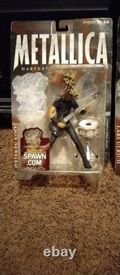 2001 McFarlane Toys Metallica Harvesters of Sorrow Complete 4 Figure Set Sealed