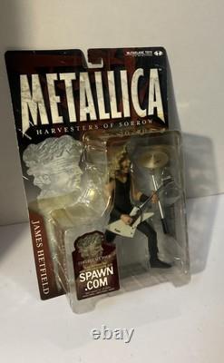 2001 McFarlane Toys Metallica Harvesters of Sorrow James Hetfield Action Figure