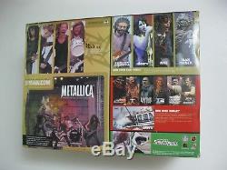 2001 Mcfarlane Metallica Harvesters Sorrow 4 Figure Box Stage Set James Lars Nib
