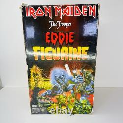 2002 Iron Maiden The Trooper Eddie Figurine #04565 numbered series in box VTG