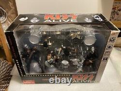 2002 KISS ALIVE STAGE SET WITH ACTION FIGURES. LIMITED EDITION. McFarlane Toys