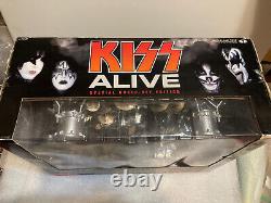 2002 KISS ALIVE STAGE SET WITH ACTION FIGURES. LIMITED EDITION. McFarlane Toys