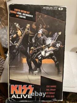 2002 KISS ALIVE STAGE SET WITH ACTION FIGURES. LIMITED EDITION. McFarlane Toys