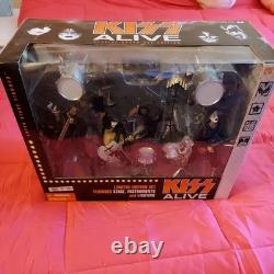 2002 McFarlane KISS ALIVE Limited Edition Box Set Stage Figures ACE GENE SEALED