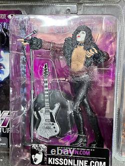 2002 McFarlane Kiss Creatures Lot All 4 New In PackageGene Simmons The Demon