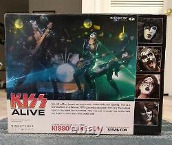 2002 McFarlane Limited Edition KISS ALIVE Box Set Stage Action Figures Lighting