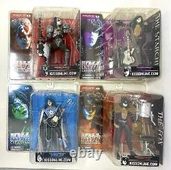 2002 McFarlane Toys KISS CREATURES Action Figures! SET OF 4! Factory Sealed! NEW