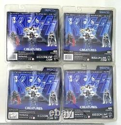 2002 McFarlane Toys KISS CREATURES Action Figures! SET OF 4! Factory Sealed! NEW