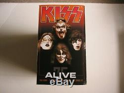 2002 Mcfarlane Kiss Alive Era 4 Figure Deluxe Box Set Gene Paul Etc Sealed Nib