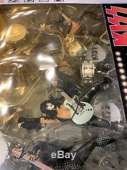 2002 Mcfarlane Kiss Alive Era 4 Figure Deluxe Box Set Gene Paul Etc Sealed Nib