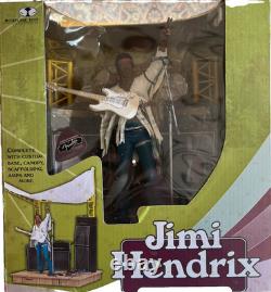 2003 McFarlne Toys Jimi Hendrix Woodstock Aug. 18, 1969 804 am New Complete