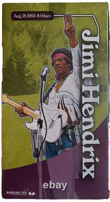 2003 McFarlne Toys Jimi Hendrix Woodstock Aug. 18, 1969 804 am New Complete