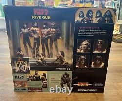 2004 McFarlane Toys KISS Love Gun Action Figure Deluxe Boxed Set. NEW MIB