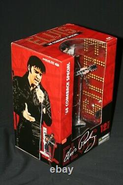 2004 Mcfarlane Toys Elvis Presley 12 Action Figure'68 Comeback Special New