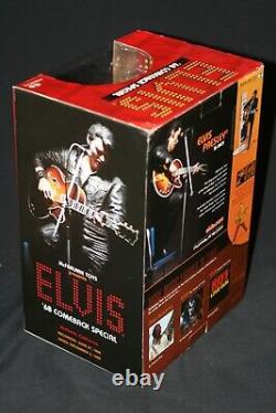 2004 Mcfarlane Toys Elvis Presley 12 Action Figure'68 Comeback Special New