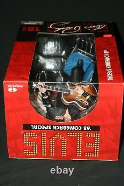 2004 Mcfarlane Toys Elvis Presley 12 Action Figure'68 Comeback Special New